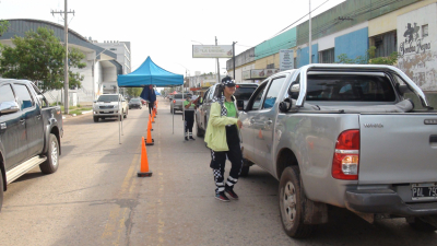 Sáenz Peña refuerza controles de acceso