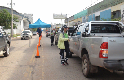 Sáenz Peña refuerza controles de acceso