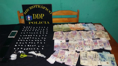 Un detenido por narcomenudeo en el barrio 13 de Diciembre