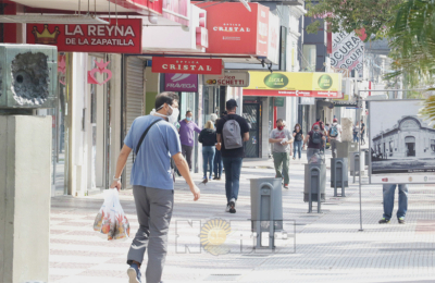Levantan vallado del centro: la mayoría de vehículos circulan con justificación
