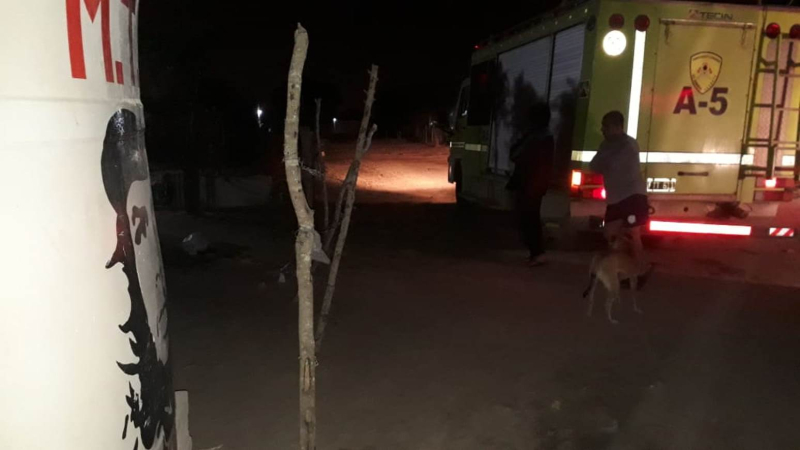 Intentaron prender fuego una vivienda en Charata