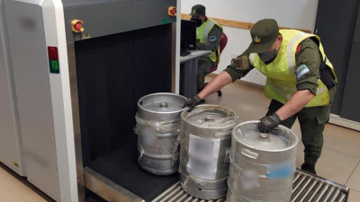 Misiones: despacharon tres barriles con 60 kilos de marihuana