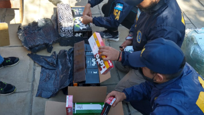 Corrientes: golpe contra el contrabando en Paso de los Libres