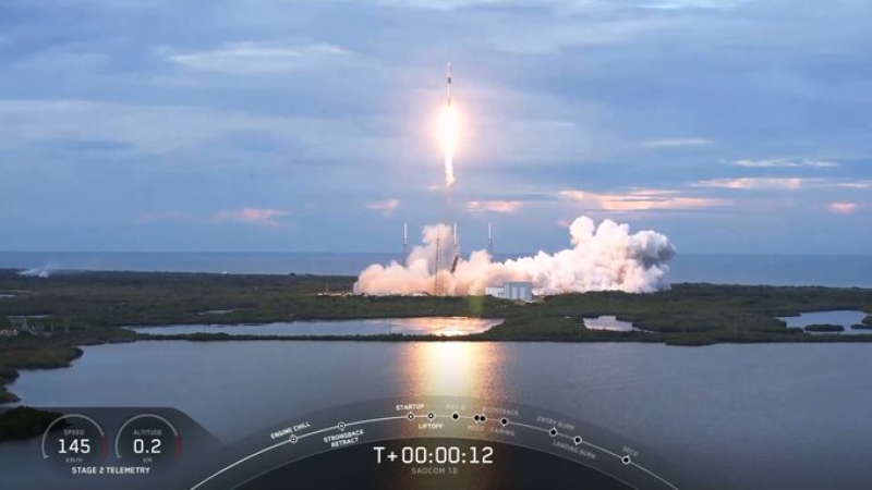 ?Despegó con éxito el Saocom1B desde una base en Estados Unidos