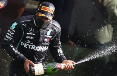 F1: aplastante victoria y récord de Hamilton al imponerse en Bélgica