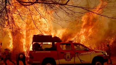 Las hectáreas afectadas por los incendios superan las 45.000