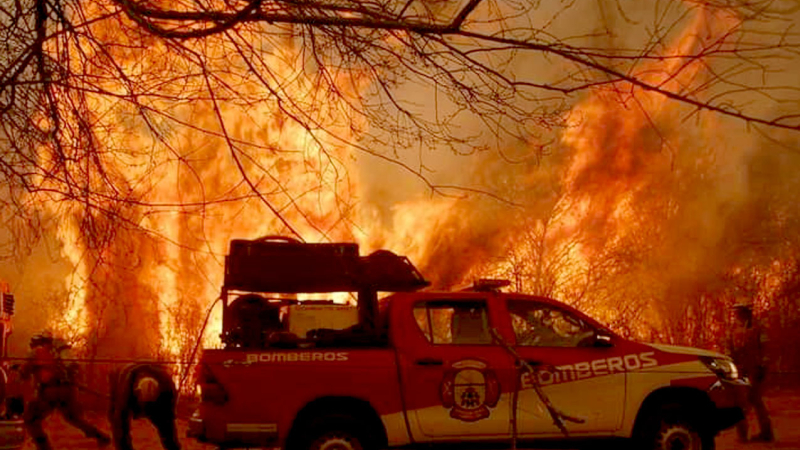 Las hectáreas afectadas por los incendios superan las 45.000