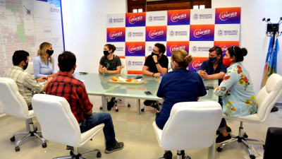 Charata: Cámara de Comercio junto a sus socios se reunieron con autoridades