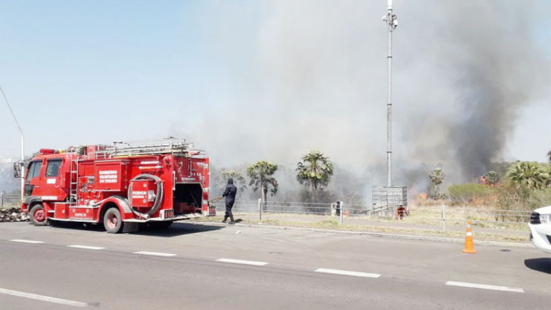 El Chaco arde: incendios se potencian con el viento, el calor y la sequía
