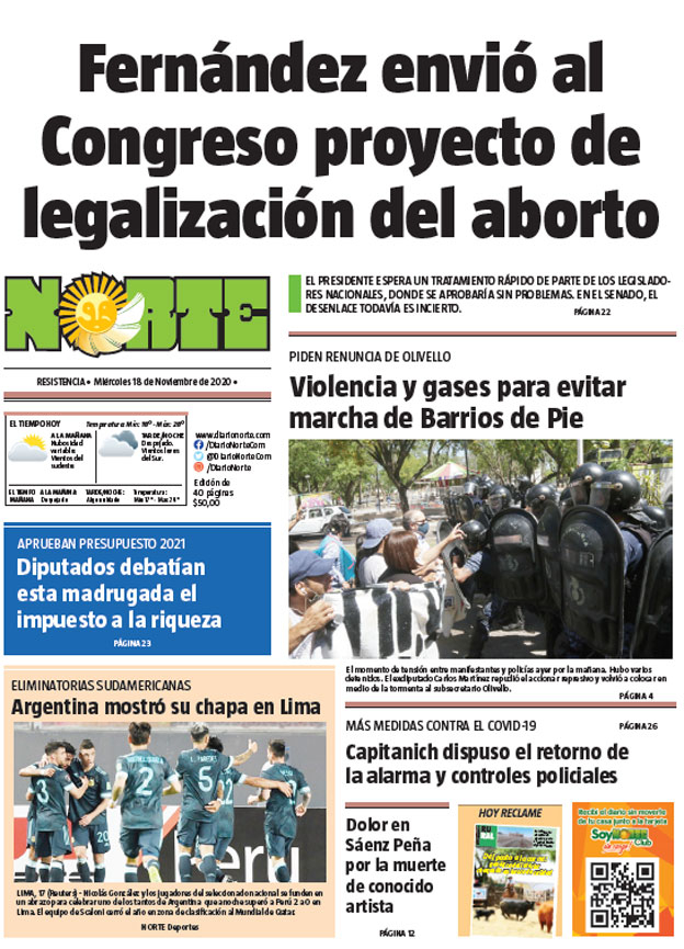 Edición del 18-11-2020