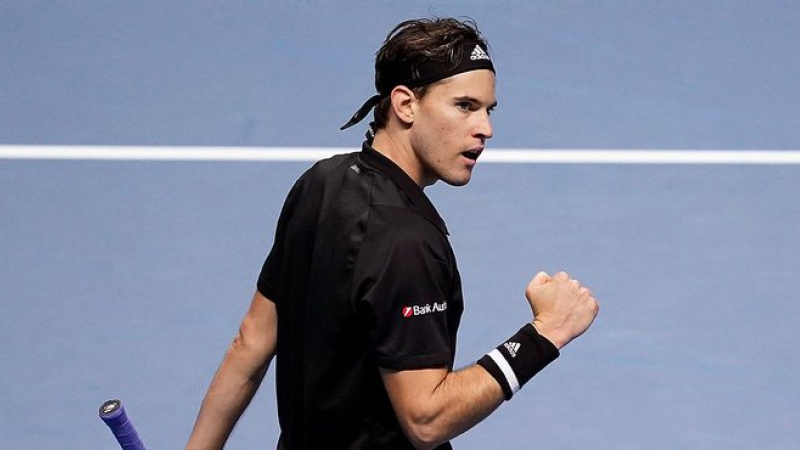 Thiem dio vuelta el tie break final y eliminó a Djokovic en las semifinales