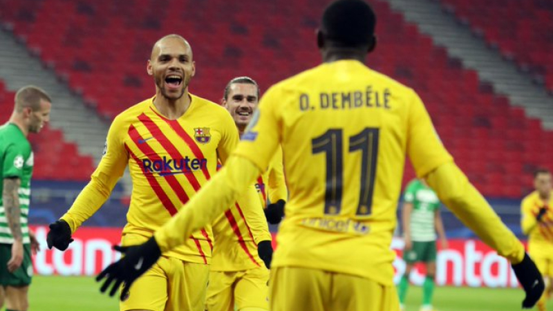 Barcelona goleó sin Messi