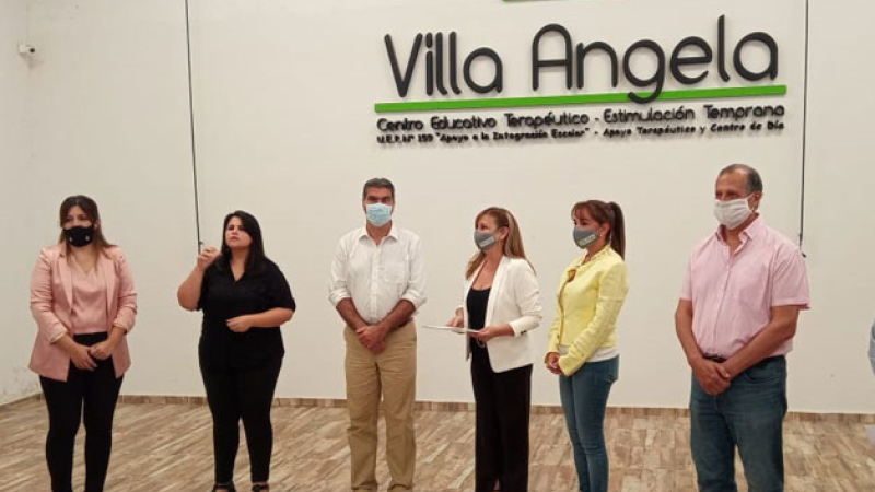 Capitanich y Papp inauguraron el Centro Educativo Terapéutico
