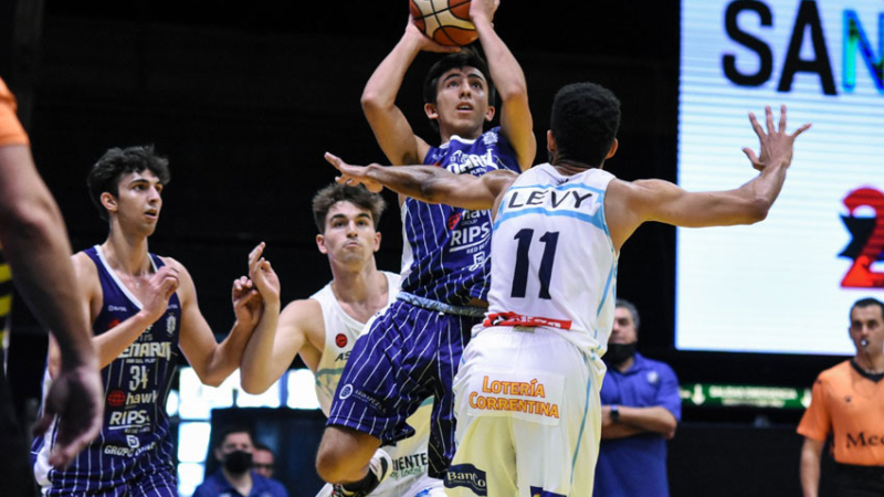 Básquet: con 14 años debutó en la Liga