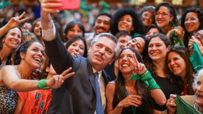 Alberto Fernández, tras la sanción de la ley: “Hoy somos una sociedad mejor”