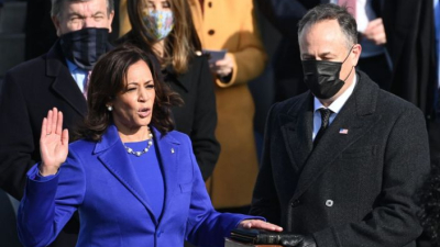 En fotos: La historia de amor de la Kamala Harris y el segundo caballero de Estados Unidos