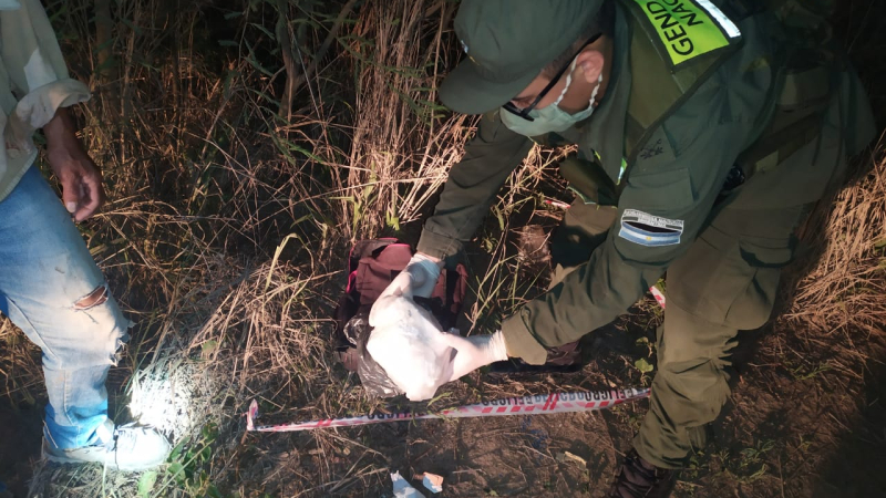 Gendarmería Nacional secuestró cocaína por más de 800 mil pesos en Sáenz Peña