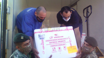 La provincia recibió nuevas dosis de vacunas y completará la inmunización de agentes sanitarios