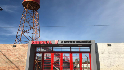 Regional inaugura la primera etapa de las obras en su estadio de fútbol