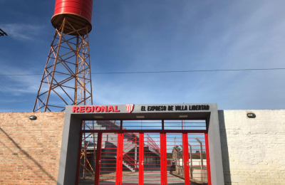 Regional inaugura la primera etapa de las obras en su estadio de fútbol