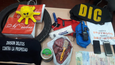 “Inhibidores de alarma”: detienen a una pareja que robó dinero y tarjetas