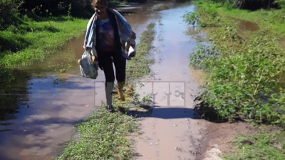 Comienza a desbordar el Teuco en el norte del Chaco