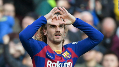 Griezmann fue papá por tercera vez y consiguió un curioso récord