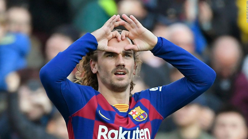 Griezmann fue papá por tercera vez y consiguió un curioso récord