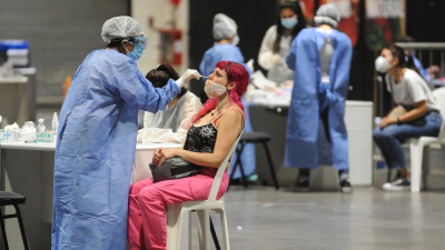 Argentina alcanzó los 2,5 millones de contagios desde que comenzó la pandemia