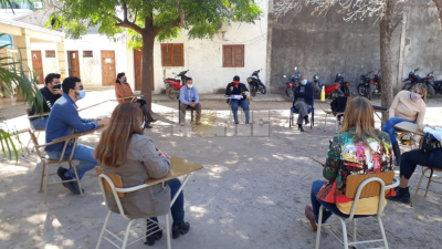 Charata: vacunación esenciales y reuniones entre comerciantes y municipio