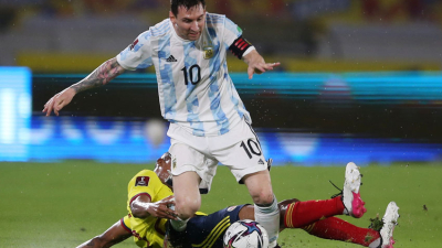 Argentina se durmió en Barranquilla y Colombia le robó un empate