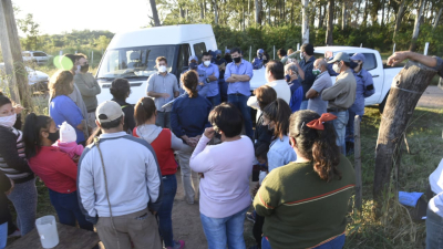 En plena crisis, intentan desalojar a pequeños productores de Margarita Belén