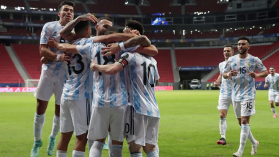 Argentina ganó el clásico rioplatense con gol de Guido Rodríguez