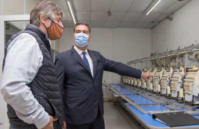 Capitanich gestiona inversión textil privada que genere valor agregado