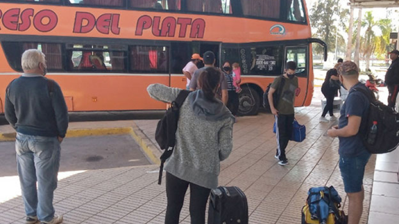 Se aumentó la cantidad de personas que pueden viajar en transporte de larga distancia