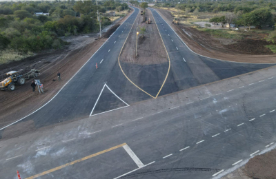 La ruta 7, tras vaivenes de años, se habilita con la visita del presidente