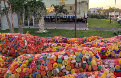 Ciudad Limpia canjeó tapitas plásticas