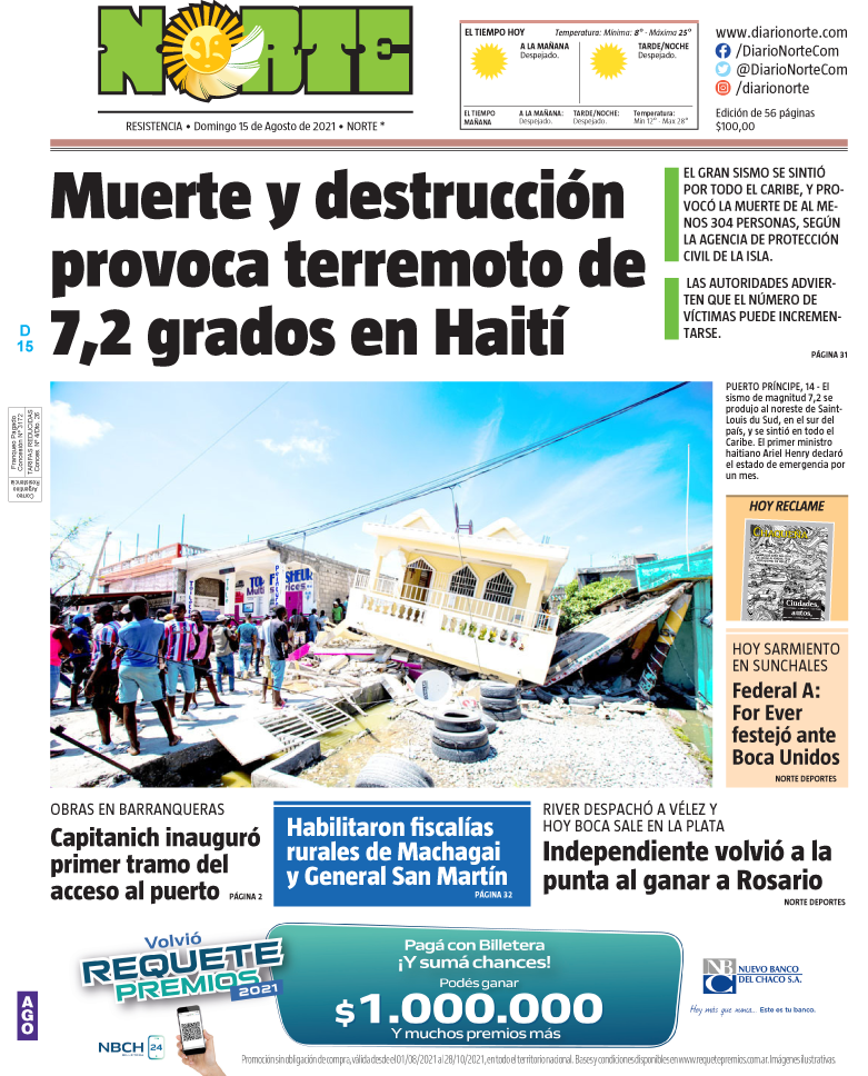 Edición del 15-08-2021