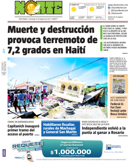 Edición del 15-08-2021