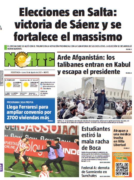 Edición del 16-08-2021