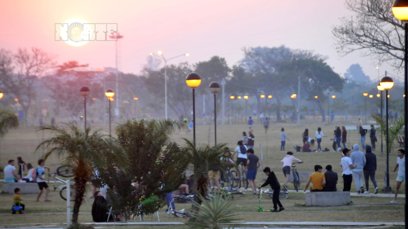 Maratón y caminata del Cucai Chaco en el Parque de la Democracia