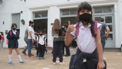 La comunidad educativa celebró la vuelta a la presencialidad plena