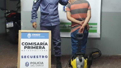 Resistencia : cayó “Lucianito”el delincuente con doce causas en su haber