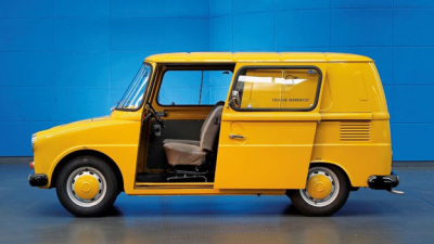 “Fridolin” el furgoncito del Deutsche Post