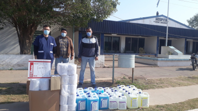 Instituciones sanitarias chaqueñas recibieron donaciones para la lucha contra el coronavirus