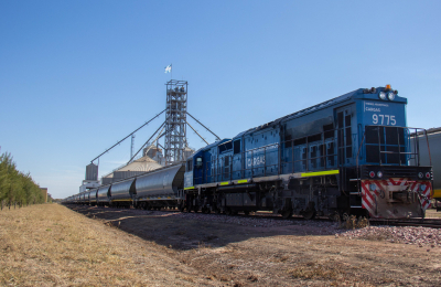 Más de 800 mil toneladas despachadas marcaron un récord mensual para los trenes de cargas