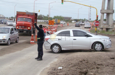 Paciencia y precaución por obras en dos de los principales accesos a Resistencia