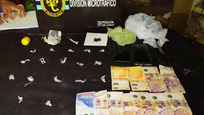 Desarticulan presunto centro de distribución de drogas en Resistencia