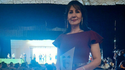 Reconocimiento al trabajo en pandemia de la jefa policial Rosana Foutel