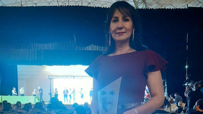 Reconocimiento al trabajo en pandemia de la jefa policial Rosana Foutel